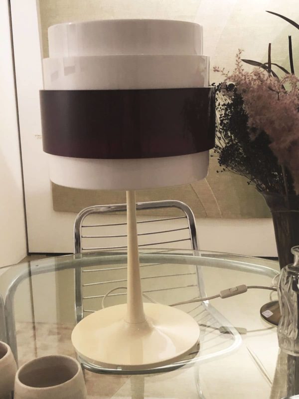 Vintage mushroom Ikea table lamp by Magnus Eleback & Carl Ojerstam