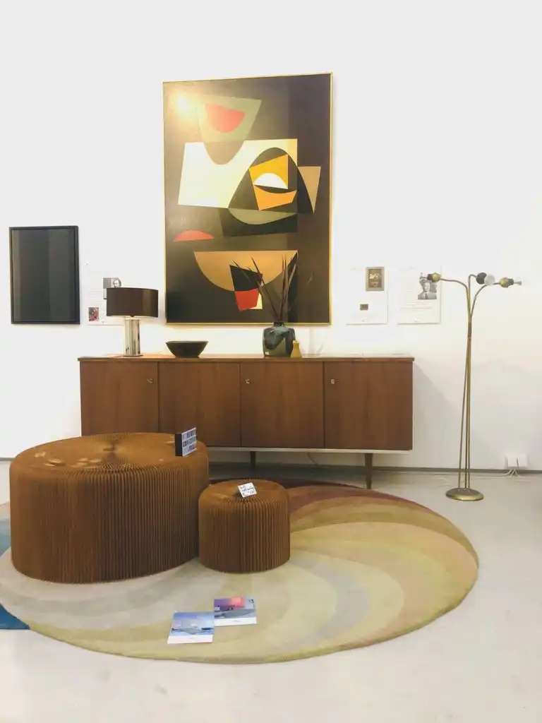 Vintage Long Teak Sideboard