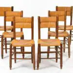 Wicker Chair Perriand style