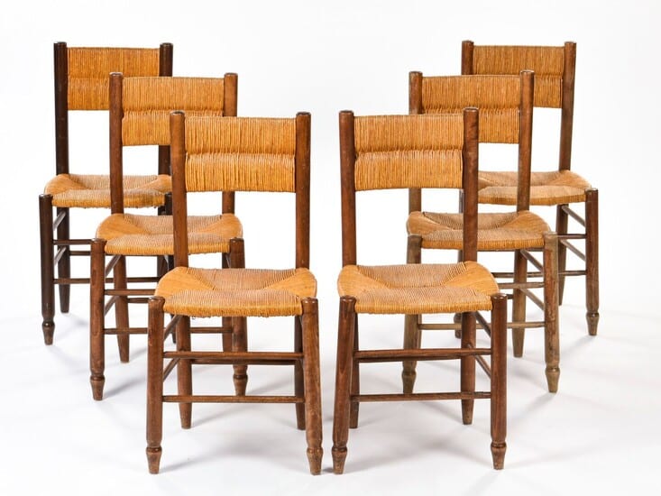 Wicker Chair Perriand style