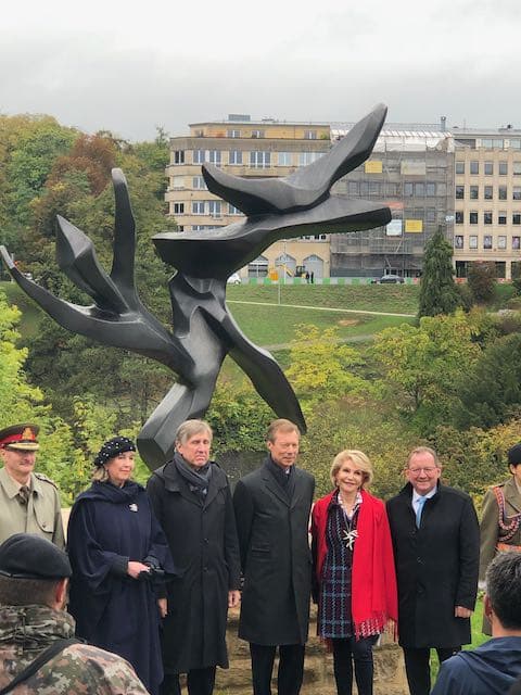 Unveiling Tree of Peace Luxembourg