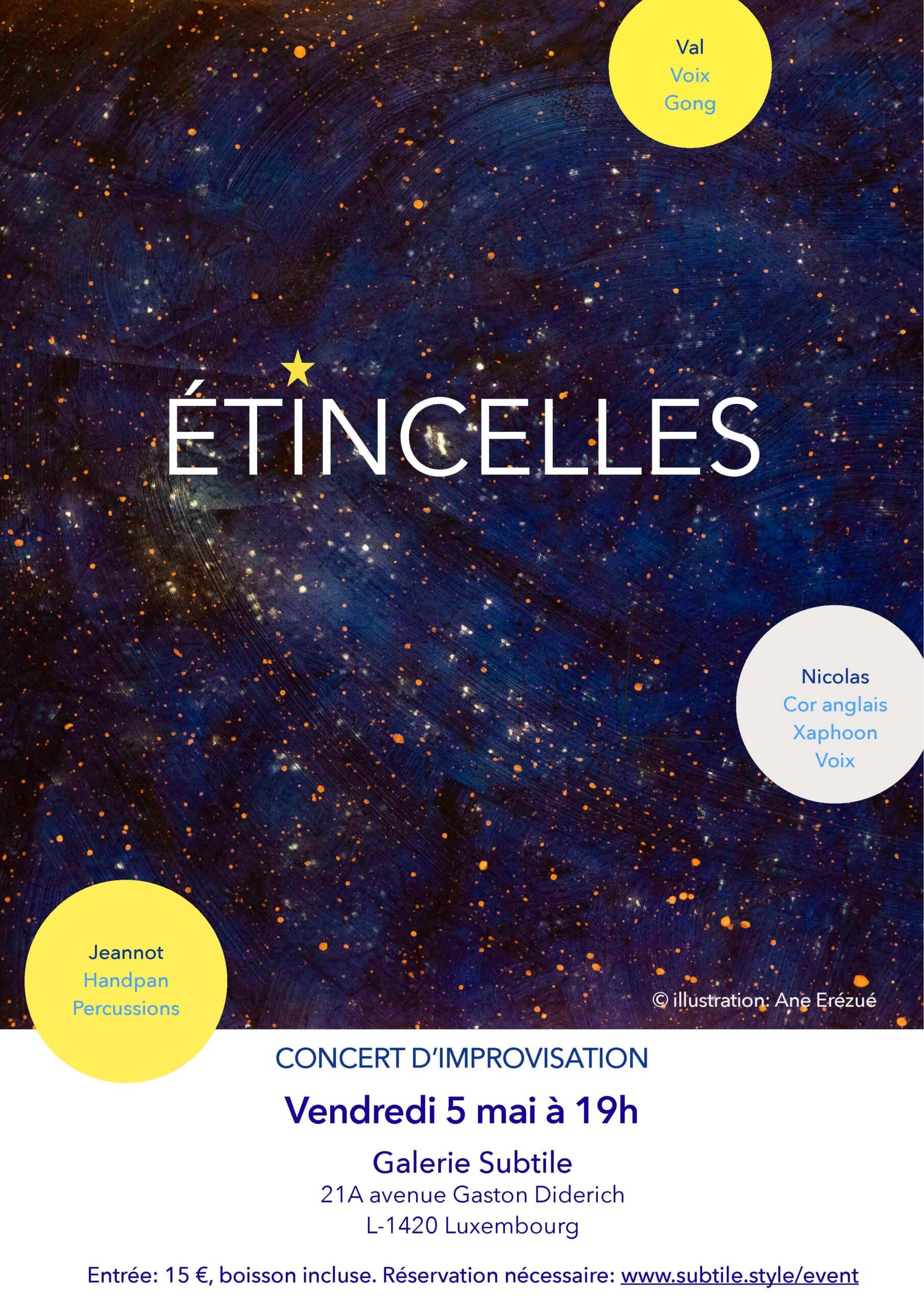 Concert Etincelles