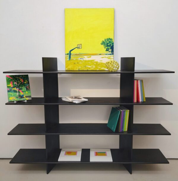 Large wooden shelf by Subtile x Dorian