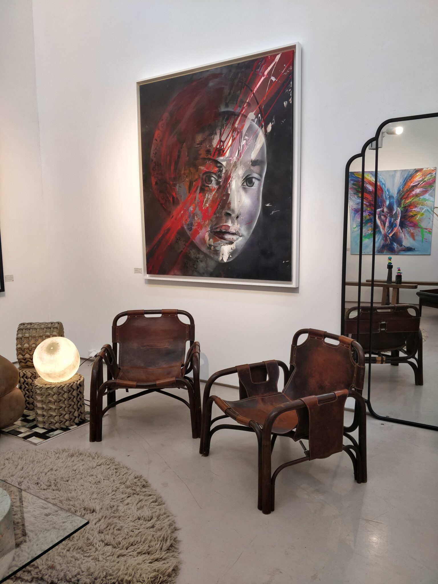 Tito Agnoli Bamboo Chairs