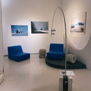 Blue Armchair vintage