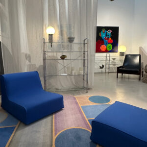 Blue Armchair vintage