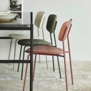 ESA simili leather chair - 4 colors - Nordal (DK) - Image 4