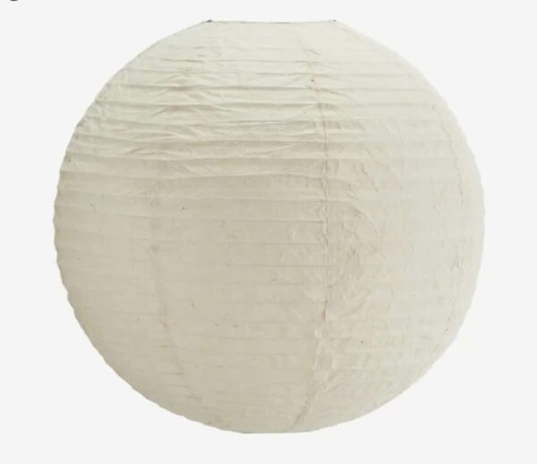 Handmade suspension paper shade by MADAMSOLTZ (DK) (round)