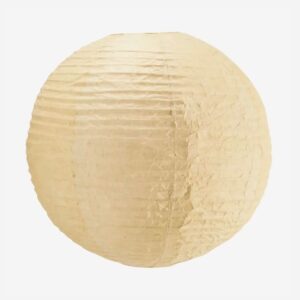 Handmade suspension paper shade by MADAMSOLTZ (DK) (round) - Image 2