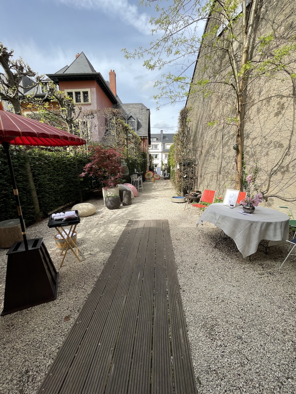 Subtile patio