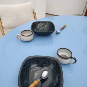 Handmade ceramic bowl - by Atelier Pierre Culot (BE)