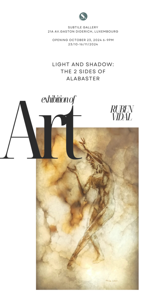 Ruben Vidal: Upcoming Exhibition Opening on October 23rd. 2024