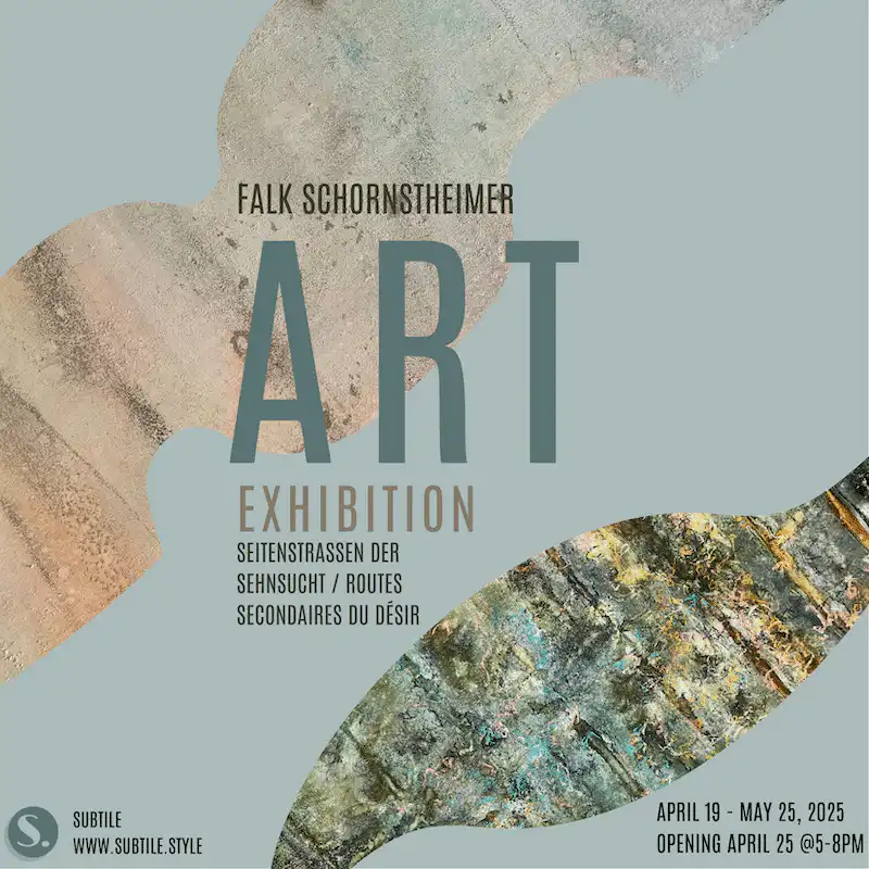 Falk Schornstheimer exhibition Subtile