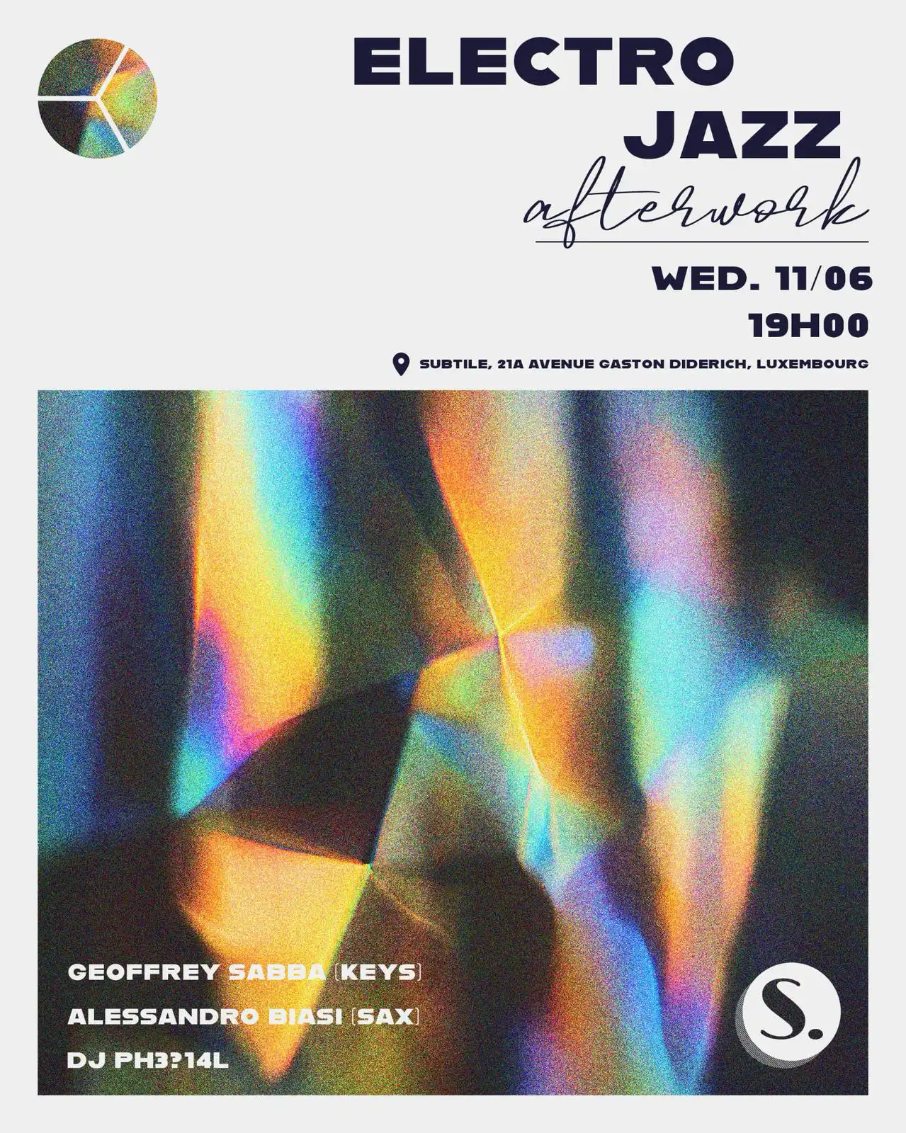Electro-Jazz Afterwork in our Garden: DJ, Sax and Piano - 11 June 2025 @7pm