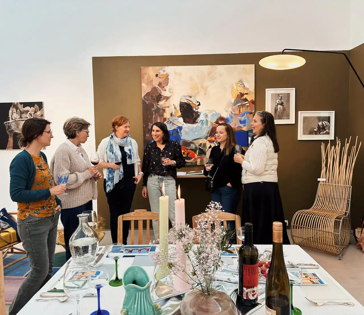 group people, creative workshop